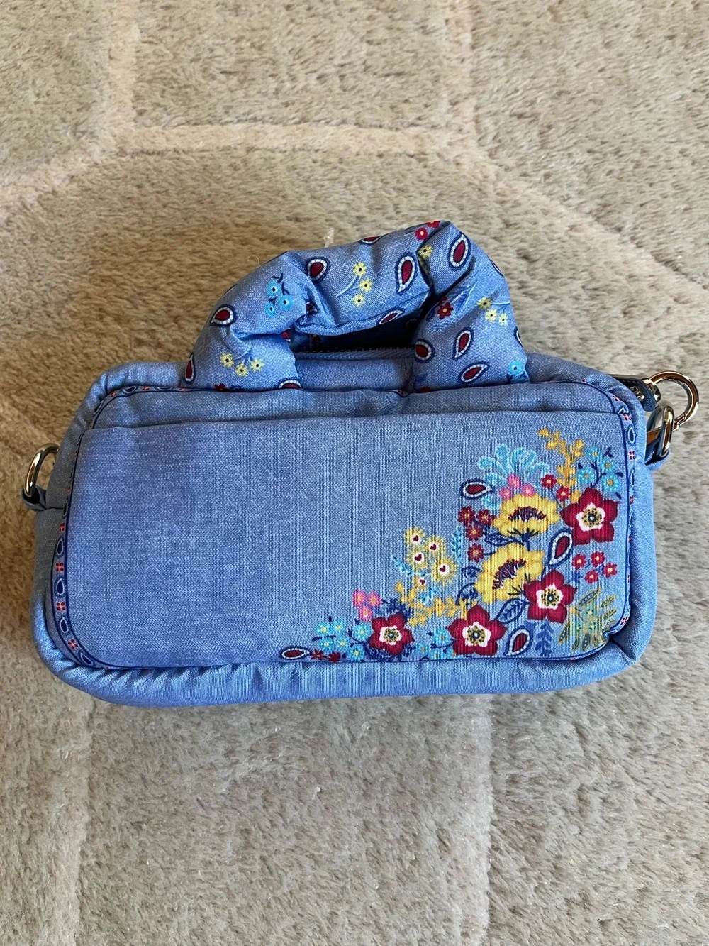 Brighton Bandana Love Crossbody Bag